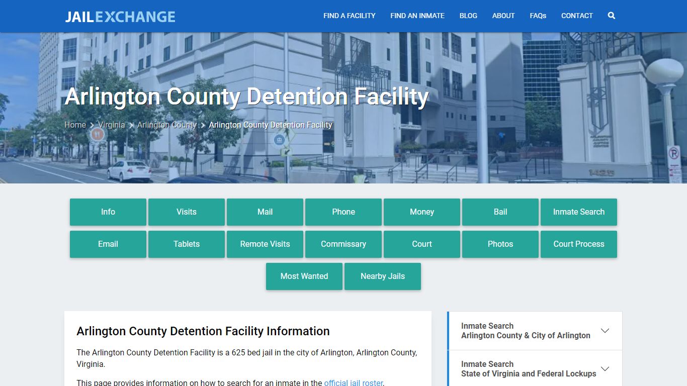 Arlington County Detention Facility - Jail Exchange